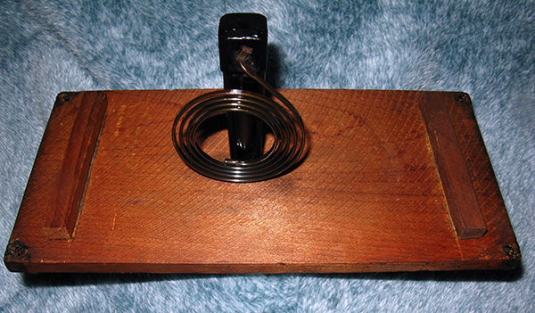 Chime Supporting Plate Top Front Restored